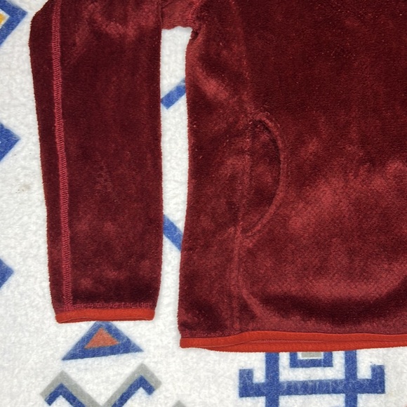 Women Patagonia ReTool Red Polartec Fleece - Picture 3 of 9